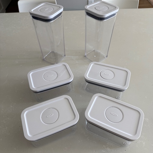 PopTop Containers - Set of 6 - Picture 1 of 4